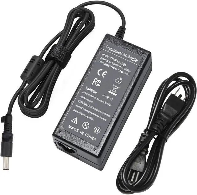 Main image of LNOCCIY 19V 3.15A 60W AC Adapter AD-6019 Charger for Samsung Np200a5b Np300e5a Np305e5a Np365e5c RV515 RV520 R530 R540 R580 R440 R480 QX410 Q430 AD-6019R 0335A1960 CPA09-004A Power Supply Cord