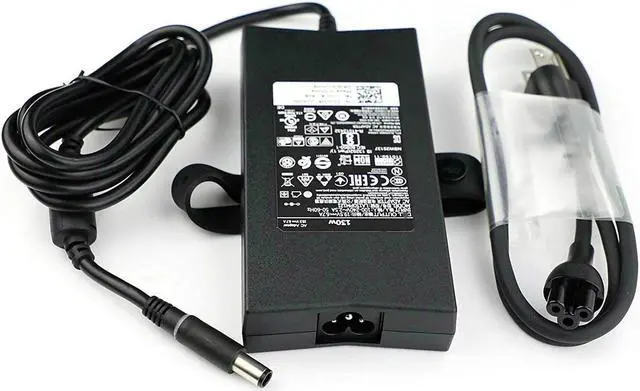Alt view image 2 of 5 - New 130W AC Power Adapter Fit for Dell Inspiron 15 7000 7559 Latitude Pro2x Pro3x XPS 15(L502x) 17(L702x) Alienware 13 R2 Gaming Laptop,DA130PE1-00 JU012 CM161 PA-4E Laptop Charger