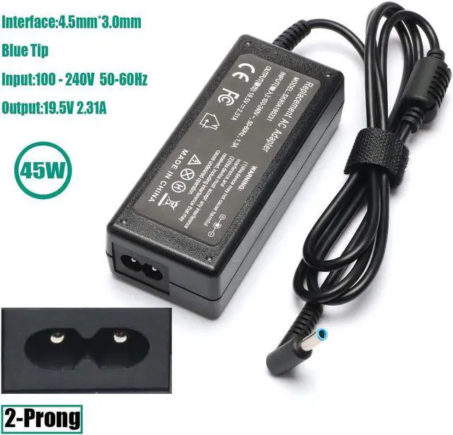 Alt view image 4 of 7 - 45W AC Adapter Laptop Charger Compatible for HP Pavilion X360 Charger m3-u103dx m3-u001dx 11-n010dx 13-a010dx 13-a110dx 13-s128nr 14m-ba013dx 15-br095ms Notebook Convertible PC Power Supply Cord