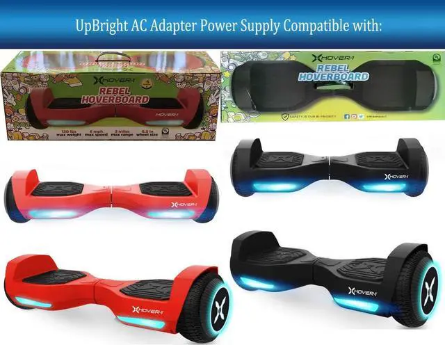Alt view image 2 of 5 - UpBright AC Adapter Compatible with X Hover-1 Rebel H1-REBL 25.2V 2.0Ah Li-ion Battery Hover board Electric Scooter DSA-REBL-BLK XHover-1 HLT-118A-2940400U FY0132940400 CP294040A 29.4VDC Power Charger