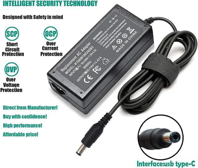 Alt view image 2 of 7 - PA3917U-1ACA PA3714U-1ACA PA3468U-1ACA AC Adapter Charger for Toshiba Satellite C55 C55D C655 C850 C855 C75D S55 S75 C50-A C50-B L55 L655 L745 L755 L775D L855 P755 P845T P855 P870 Power Supply Cord