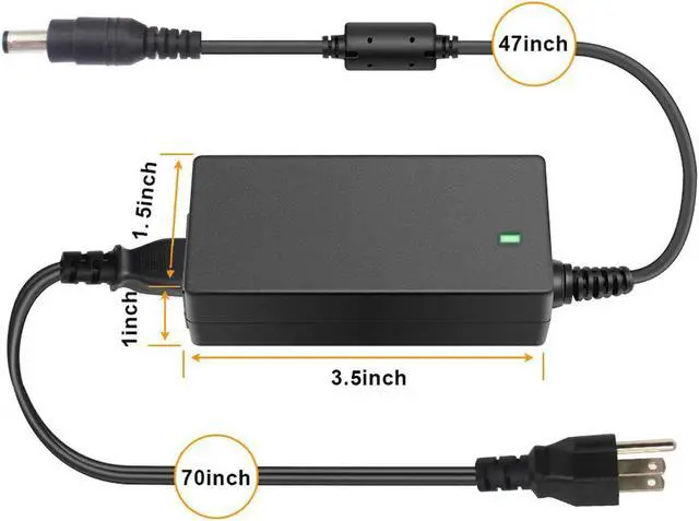 Alt view image 5 of 7 - 65W AC Adapter Charger for Toshiba Satellite C55-B5300 C55-B5353 C55D-A5108 C55D-A5120 C55D-A5206 C55D-A5208 S75 C75D L775 L655 P755 C855-S5194 P75-A7200 P75-A7100 P745-S4102 S855-S5378 L655-S5106