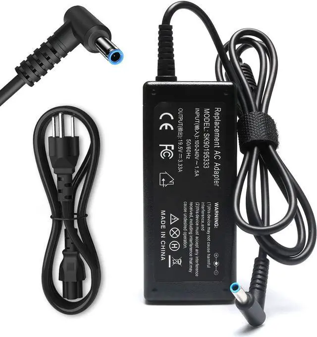 Main image of SKstyle? 19.5V 3.33A 65W AC Adapter Charger for HP ProBook 430 G4;440 G4;450 G4;455 G4;470 G4 Power-Supply-Cord (Blue Tip,Slim,-12 Months Warranty)