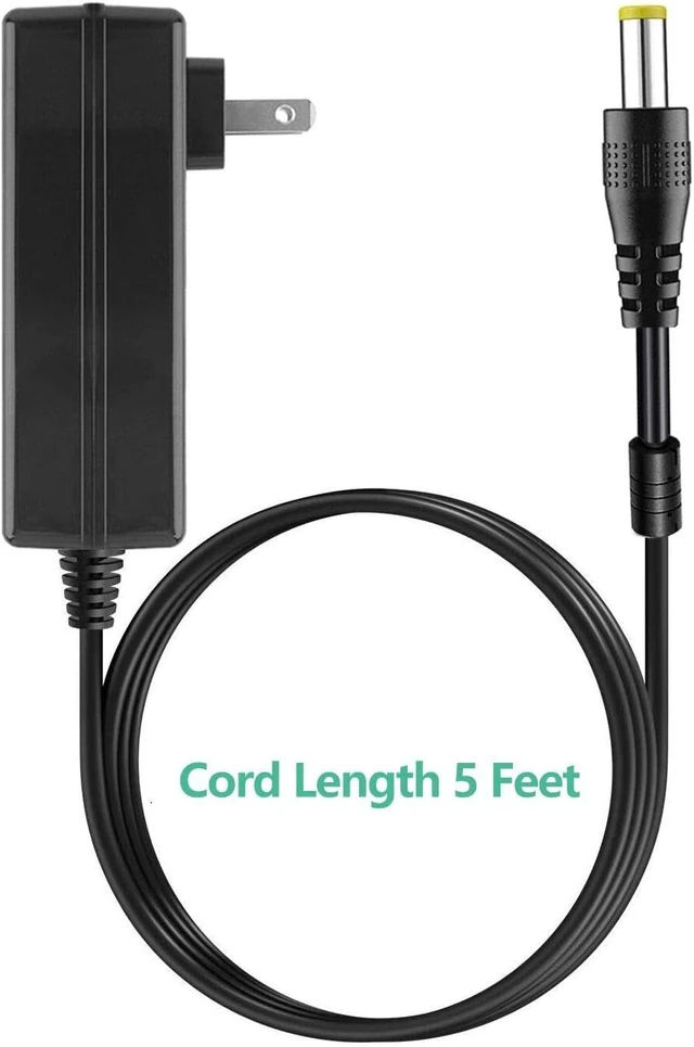 Alt view image 4 of 5 - New AC Adapter for Elmo TT-12 TT-12ID TT12 TT12ID TT-02 9419 TT-02s Projector Interactive Document Camera #1331 P/N : Elmo 5ZA0000104C Power Supply Cord Cable PS Wall Home Battery Charger 12V
