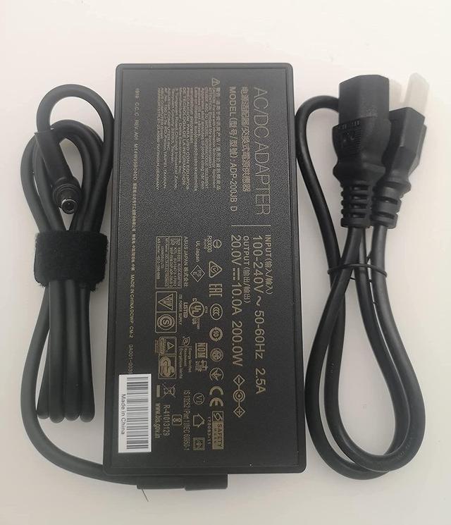 New For Asus 20v 10a Adp-200jb D Ac Adapter Charger Tuf Dash F15