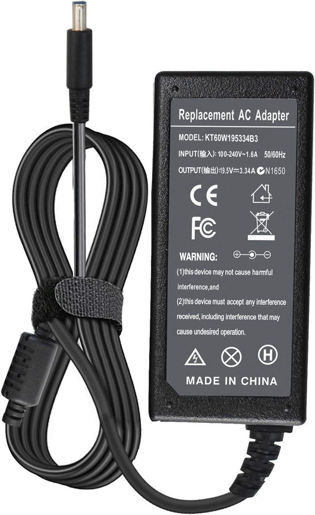 Universal AC Adapter Charger For Dell Latitude 3390 (P69G), 3490 (P75F), 7212 & More