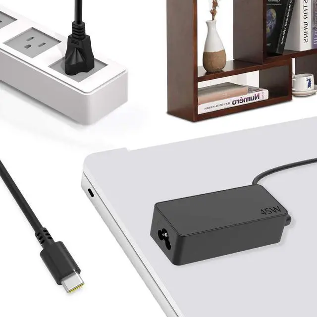Alt view image 4 of 4 - Nicpower Type-USB-C AC Charger Fit for Acer-Chromebook 315 Series Laptop Power Supply Adapter Cord