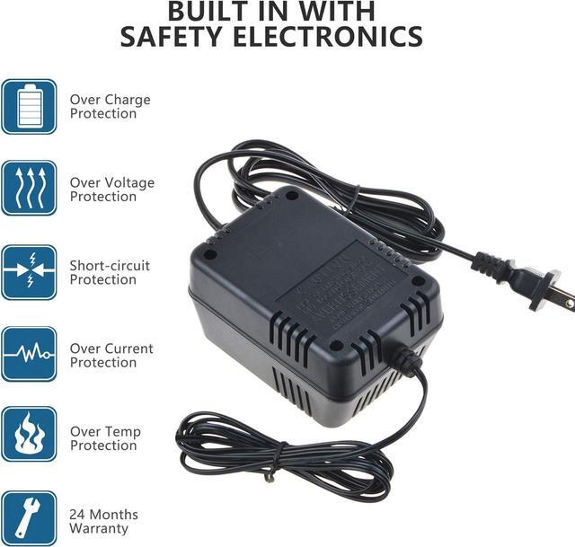 Alt view image 2 of 2 - SupplySource 24V AC/AC Adapter for TDC Power DA-22-24 DA-2224 DA22-24 DA2224 TDCpower AC24V 24VAC Class 2 Transformer Power Supply Cord Battery Charger Mains PSU (with Female Jack Connector.)