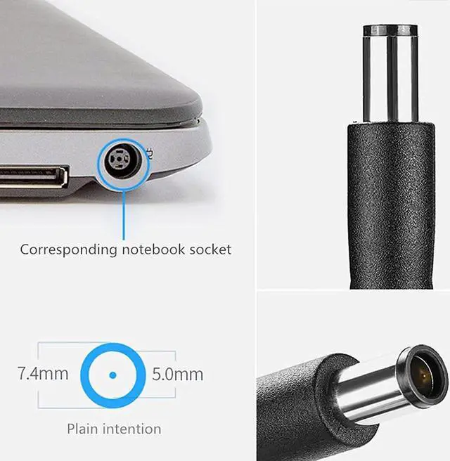 Alt view image 3 of 4 - Alienware 330W 240W Charger Adapter for Dell Alienware m15 Ryzen Edition R5 Gaming Laptop with AC Power Supply Cord