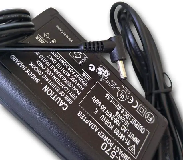 Alt view image 6 of 7 - CA-570 AC Adapter Charger Compatible with Canon VIXIA HV/HF/HG Series: VIXIA HV10 VIXIA HV20 VIXIA HV30 VIXIA HF M32 VIXIA HF10 VIXIA HF11 VIXIA HF200 VIXIA HF20 VIXIA HF S10 VIXIA HF S100