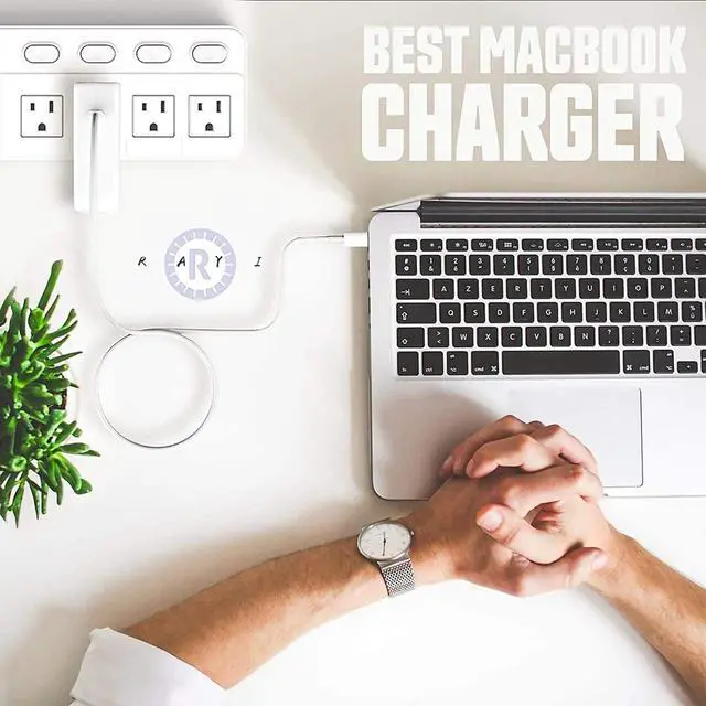 Alt view image 6 of 6 - Replacement Charger for MacBook Pro,96W USB-C to USB-C Ac Adapter Power Charger for Mac Book Pro