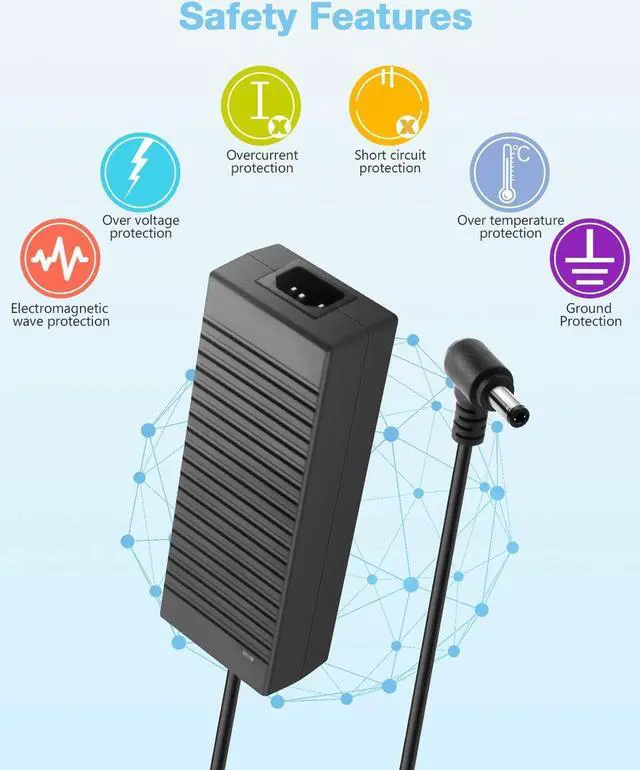 Alt view image 4 of 7 - 24V 5A 120W Power Supply 100V-240V or 110V - 220V AC to DC Adapter 24V 5amp Switching Converter 5.5x2.1mm Plug for Routers CCTV IP Security Cameras 5050 3528 LED Strip Mould Lights