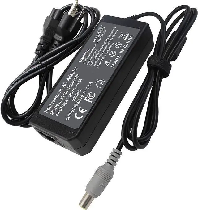 Alt view image 4 of 6 - Shareway 90W 65W Replacement Power Supply for Lenovo Thinkpad T400 T410 T420 T430 T430u W500 Twist S230u 42T4422 42T4423 40Y7657 40Y7699 [7.9mm5.5mm]