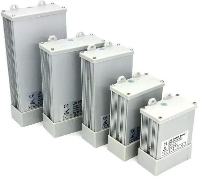 Main image of Outdoor Rainproof Switching Power Supply 5A 10A 15A 20A 30A 12V Regulated DC Power Supply 60W 100W 120W 150W 200W 250W 350W 400W (Output Voltage : DC 12V, Power : 150W)