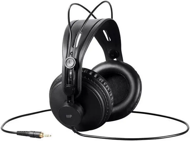 Alt view image 8 of 20 - Monoprice Modern Retro Over Ear Headphones With Ultra-Comfortable Ear pads Perfect For Mobile Devices, Hifi, And Audio/Video Production