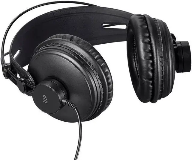 Alt view image 11 of 20 - Monoprice Modern Retro Over Ear Headphones With Ultra-Comfortable Ear pads Perfect For Mobile Devices, Hifi, And Audio/Video Production
