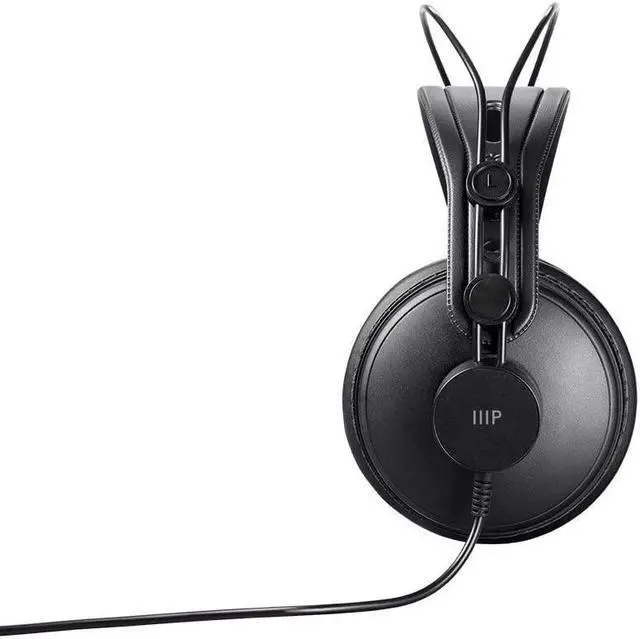 Alt view image 12 of 20 - Monoprice Modern Retro Over Ear Headphones With Ultra-Comfortable Ear pads Perfect For Mobile Devices, Hifi, And Audio/Video Production