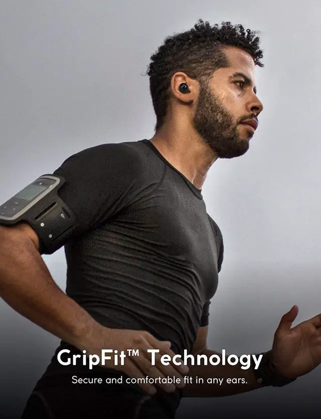 Alt view image 5 of 7 - True Wireless Headphones, ZOLO Liberty [Upgraded] 8-Hour Playtime (100 Hours with Charging Case), Bluetooth 5 Bluetooth Earbuds with Graphene Driver Technology, IPX5 Sweatproof, Handsfree Stereo Calls