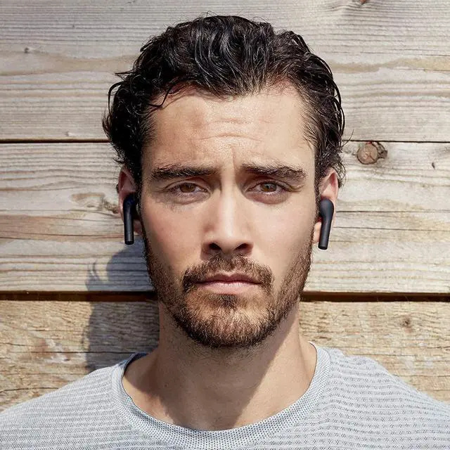 Alt view image 5 of 7 - BoomPods Bassline True Wireless Earbuds - Bluetooth in-Ear Headphones, Water/Sweat Resistant, Compact Travel Charging Case, Instant Connection, TWS (Black)