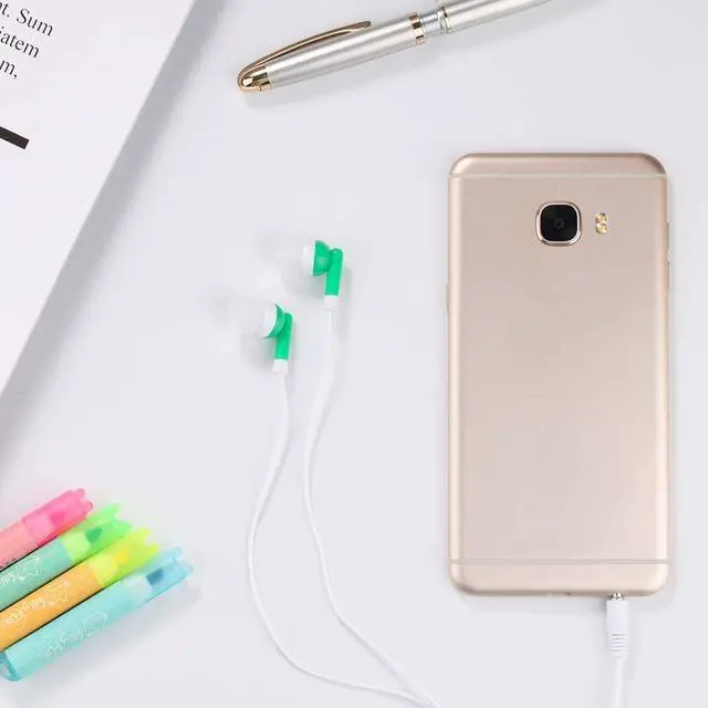 Alt view image 2 of 7 - CN-Outlet Wholesale Kids Bulk Earbuds Headphones 200 Pack Multi Colored Individually Bagged Disposable Earphones Perfect for School Classroom Libraries Students