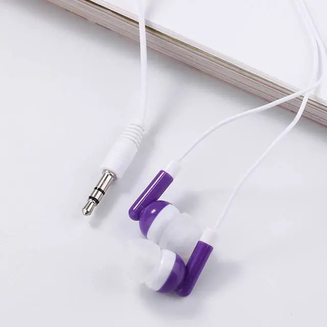 Alt view image 7 of 7 - CN-Outlet Wholesale Kids Bulk Earbuds Headphones 200 Pack Multi Colored Individually Bagged Disposable Earphones Perfect for School Classroom Libraries Students