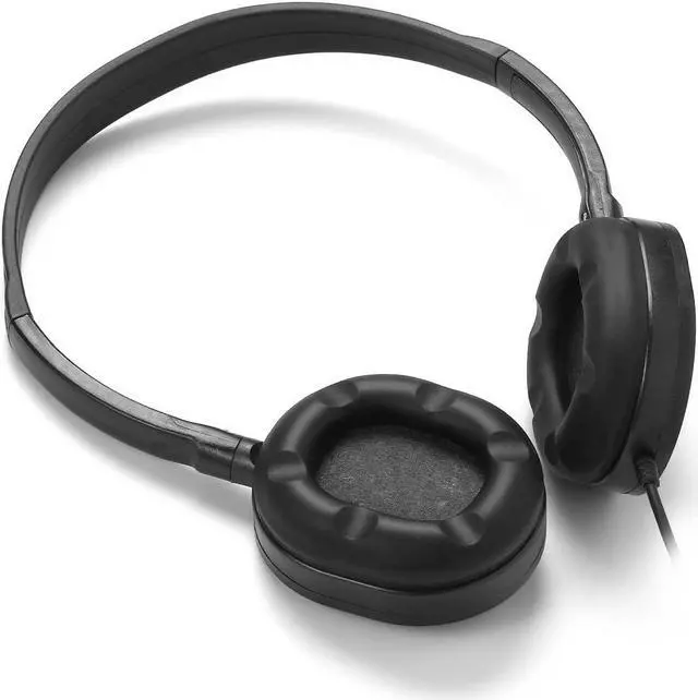 Alt view image 3 of 6 - Wholesale Bulk Low Cost Earphone Earbuds Headphones (KHP-50) 50 Pack Wholesale Headphone for School,Airplane,Hospital,Students,Kids and Adults