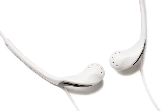Alt view image 6 of 7 - White ICE Xdr-8001 Vertical in Ear Ultralight Sport Running Headband Headphones (mdr-w08l Style White and Silver)