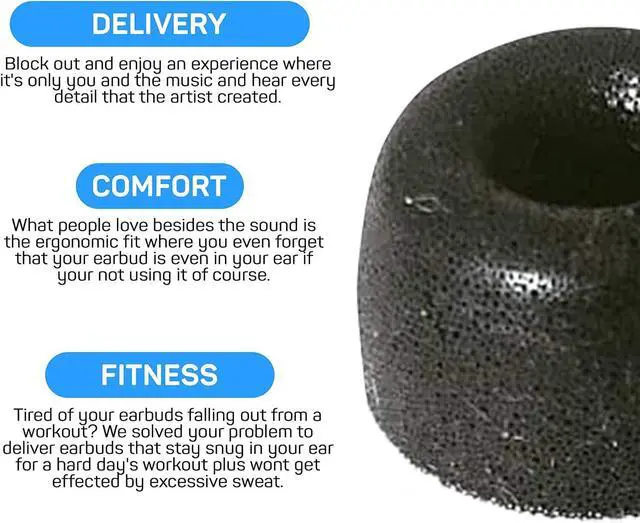 Alt view image 7 of 7 - Jungle Beat | True Wireless Earbuds with Memory Foam Tips Included | Heavy Bass Sweat Proof Bluetooth Dual Earpieces with Microphones & Charging Case 18 HR Playtime | 3D Stereo Sound (Gold)