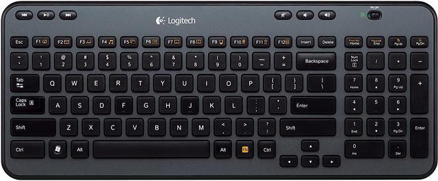Logitech Wireless Keyboard K360 (Dark Silver) 