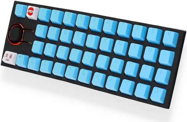 Alt view image 2 of 2 - Tai-Hao Rubber Keycap Set - Blue - 42 pcs