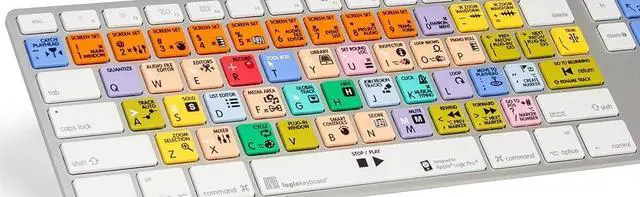 Alt view image 2 of 4 - Logickeyboard keyboard Compatible with Apple Logic Pro X 10.2.1 # LKBU-LOGXP2-M89-US