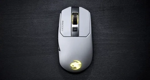 Alt view image 3 of 7 - ROCCAT Kain 202 AIMO RGB Gaming Mouse - White
