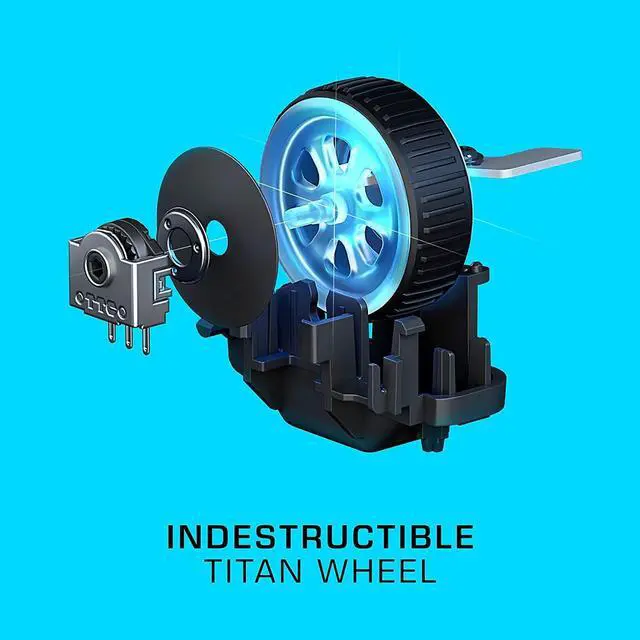 Alt view image 7 of 7 - ROCCAT Kain 200 Wireless PC Gaming Mouse, AIMO RGB Backlit Lighting, Owl-Eye Optical Sensor, Ergonomic Mouse Feel, 5 Side Buttons, Adjustable Up to 16,000 DPI, Up to 50 Hour Battery Life, Black