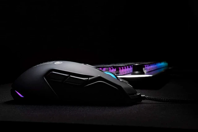 Alt view image 7 of 7 - ROCCAT Kova AIMO - Pure Performance Gaming Mouse, black