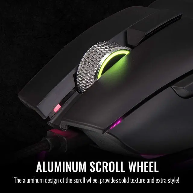 Alt view image 6 of 6 - Thermaltake Argent M5 Gaming Mouse, 16.8M RGB Color Software Enabled, 8 Customizable Dynamic Lighting Effects, PIXART PMW-3389 Optical Sensor, DPI Adjustments Up to 16,000. GMO-TMF-WDOOBK-01