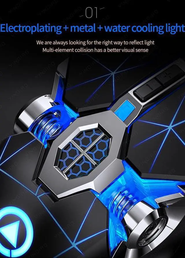 Alt view image 5 of 6 - SMAIGE Gaming Mouse Wired [3200 DPI] [Breathing Light] Ergonomic Game USB Computer Mice RGB Gamer Desktop Laptop PC Gaming Mouse, 7 Buttons for Windows 7/8/10/XP Vista Linux (Black)