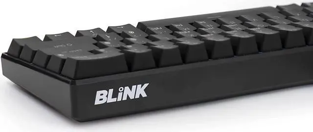 Alt view image 2 of 3 - Meko Blink 60% RGB LED Hotswap Bluetooth Double Shot ABS Mechanical Keyboard (Cherry MX Red)