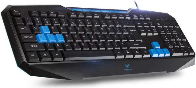 Main image of Beastron Catalyst Gaming Keyboard, Multimedia Keys Ergonomic Keyboard Swappable Gaming Keys, PC Computer Wired Gaming Keyboard