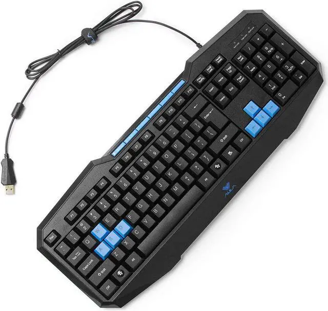 Alt view image 3 of 7 - Beastron Catalyst Gaming Keyboard, Multimedia Keys Ergonomic Keyboard Swappable Gaming Keys, PC Computer Wired Gaming Keyboard
