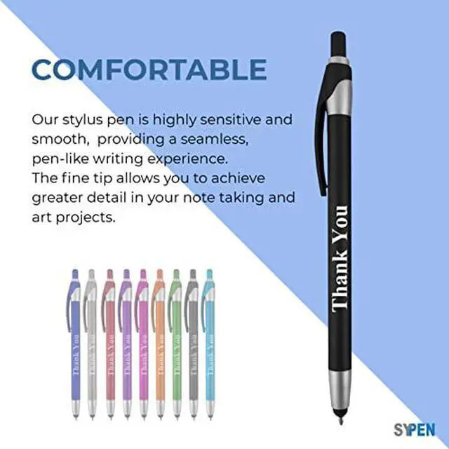 Alt view image 5 of 7 - Stylus Pens for Touchscreen Devices - 2 in 1 Combo Pen - for Employee Appreciation, Events and Parties, 50 Pack