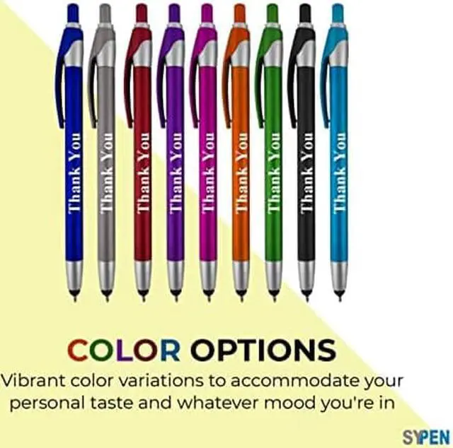 Alt view image 6 of 7 - Stylus Pens for Touchscreen Devices - 2 in 1 Combo Pen - for Employee Appreciation, Events and Parties, 50 Pack
