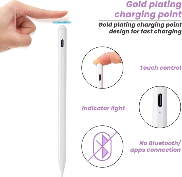 Alt view image 2 of 5 - iPad Pencil for iPad 6th-11th iPad Pro 11/12.9/M4/M5 iPad Air 5/4/M2/M3/M4
