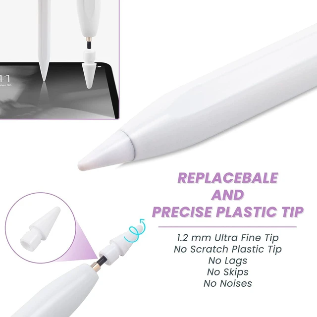 Alt view image 5 of 5 - iPad Pencil for iPad 6th-11th iPad Pro 11/12.9/M4/M5 iPad Air 5/4/M2/M3/M4