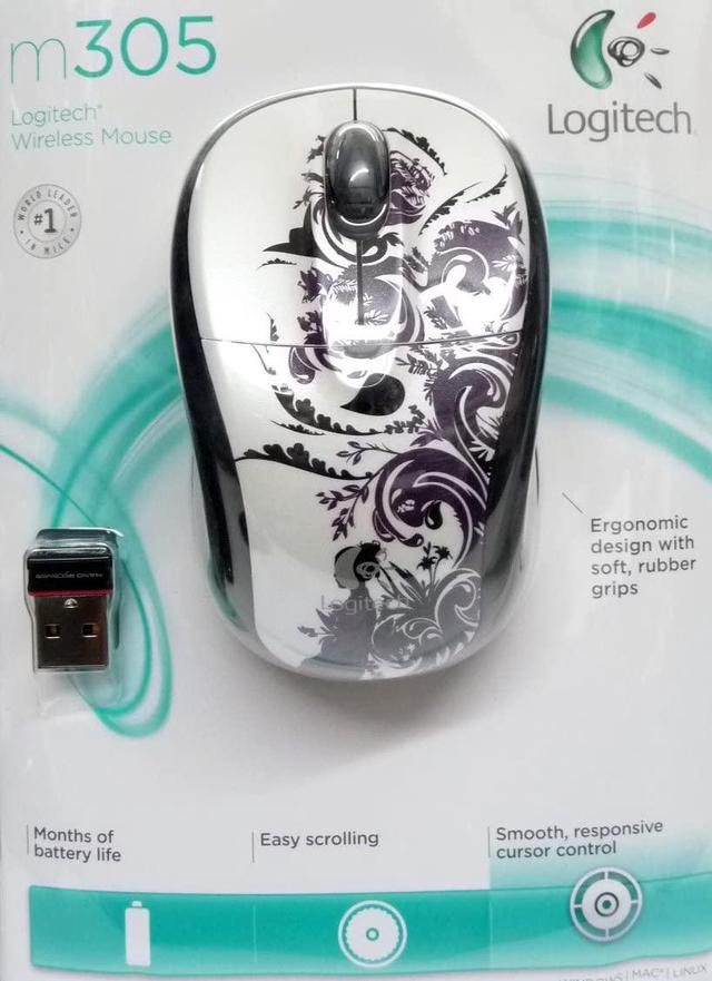 Logitech M305 Wireless Mouse Mindstroll Mice - Newegg.com