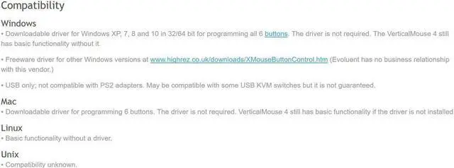 Alt view image 6 of 6 - Evoluent VM4R VerticalMouse 4 Right Hand Ergonomic Mouse with Wired USB Connection (Regular Size)