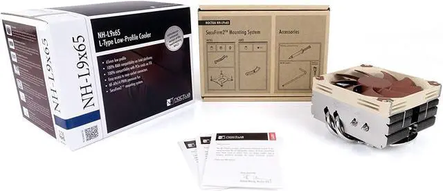 Alt view image 3 of 7 - noctua L-Type Premium Quiet CPU Cooler_ Retail Cooling NH-L9x65