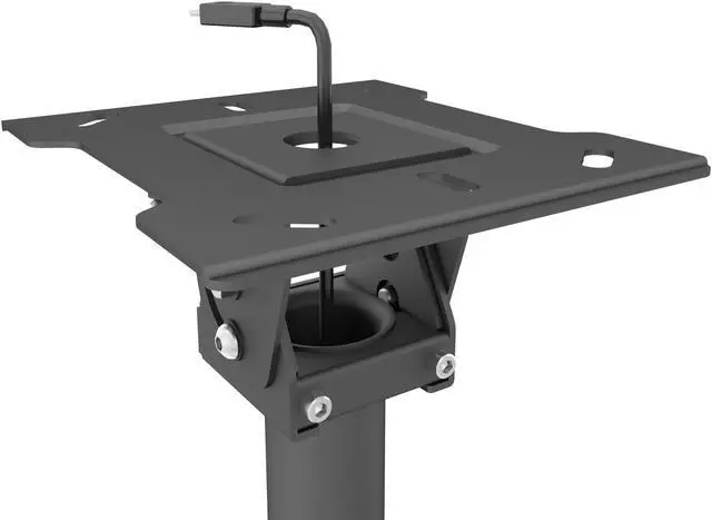 Alt view image 5 of 18 - Kanto CM600G Galvanized Outdoor Hanging Ceiling TV Mount for 37-inch to 70-inch TVs