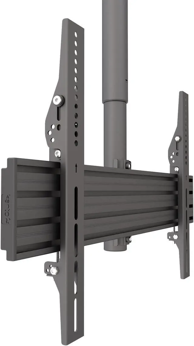 Alt view image 6 of 18 - Kanto CM600G Galvanized Outdoor Hanging Ceiling TV Mount for 37-inch to 70-inch TVs