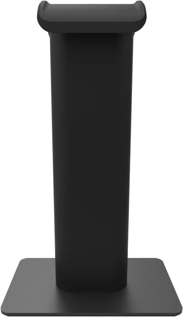 Alt view image 5 of 7 - Kanto H2 Premium Universal Headphone Stand with Curved Silicone Padding, Black