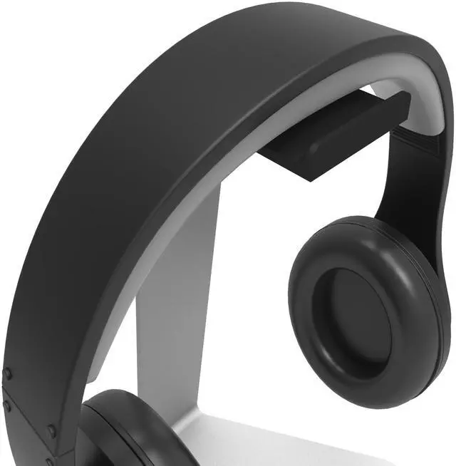 Alt view image 4 of 15 - Kanto H1 Headphone Stand (Silver)